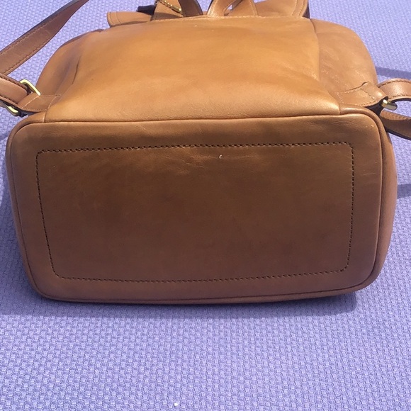 Vintage Coach Legacy Leather Drawstring Backpack - Picture 5 of 10